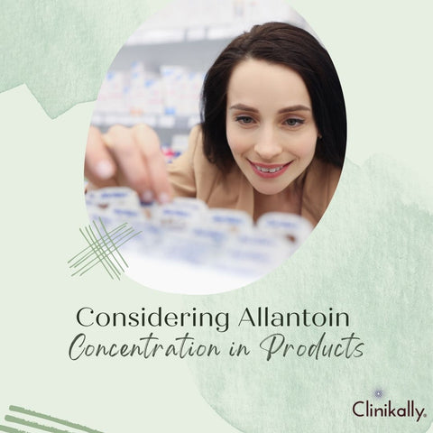 Considering Allantoin Concentration in Products