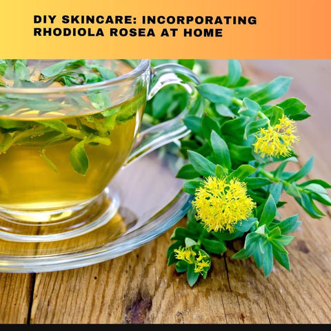 DIY Skincare: Incorporating Rhodiola Rosea at Home