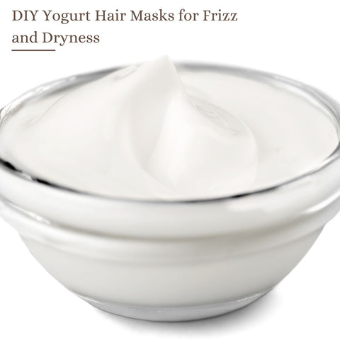 DIY Yogurt Hair Masks for Frizz and Dryness