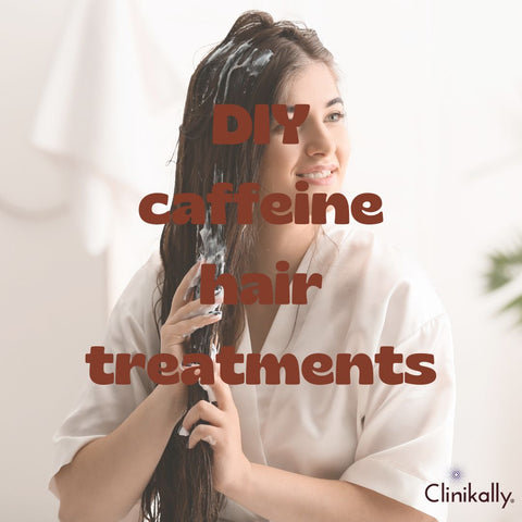 DIY caffeine hair treatments