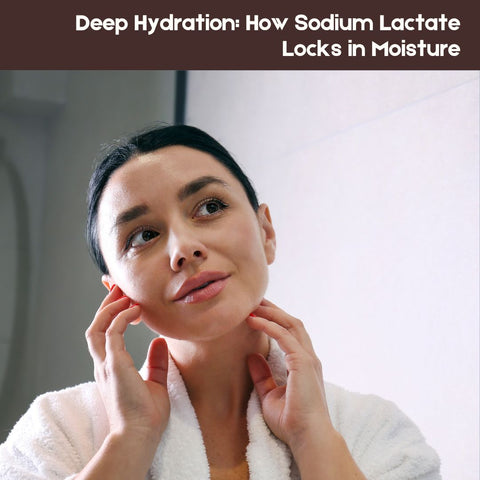 Deep Hydration: How Sodium Lactate Locks in Moisture