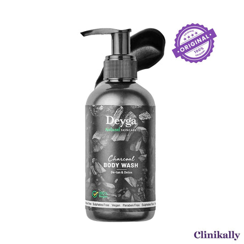 Deyga Charcoal Body Wash De-Tan & Detox
