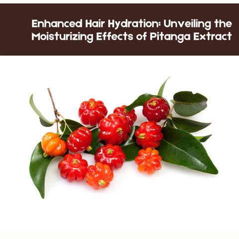 Enhanced Hair Hydration: Unveiling the Moisturizing Effects of Pitanga Extract
