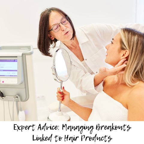 Expert Advice: Managing Breakouts Linked to Hair Products