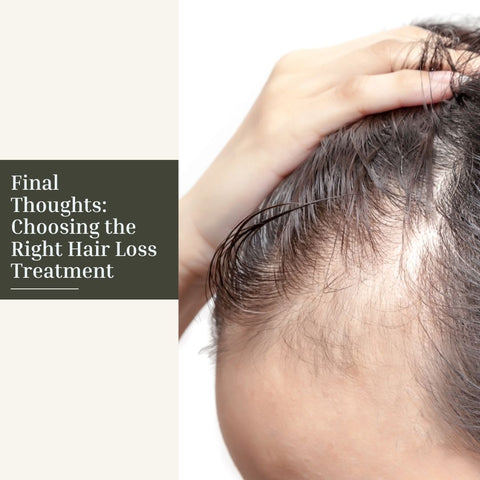 Final Thoughts: Choosing the Right Hair Loss Treatment