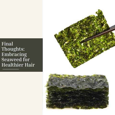 Final Thoughts: Embracing Seaweed for Healthier Hair