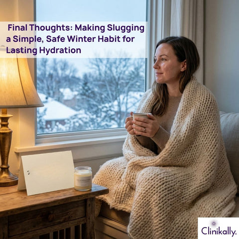 Final Thoughts: Making Slugging a Simple, Safe Winter Habit for Lasting Hydration