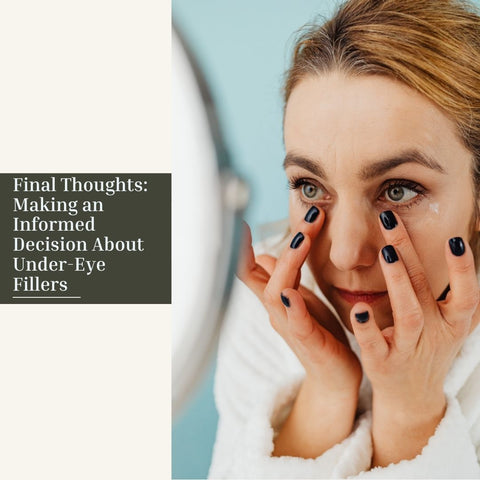 Final Thoughts: Making an Informed Decision About Under-Eye Fillers