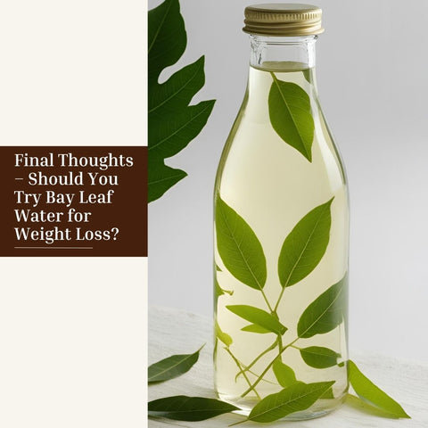 Final Thoughts – Should You Try Bay Leaf Water for Weight Loss?