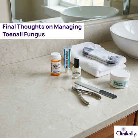 Different ways of managing toenail fungus