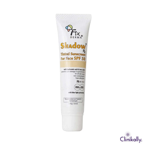 Fixderma Tinted Sunscreen for sensitive skin