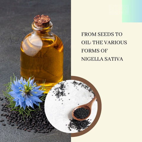 From Seeds to Oil: The Various Forms of Nigella Sativa