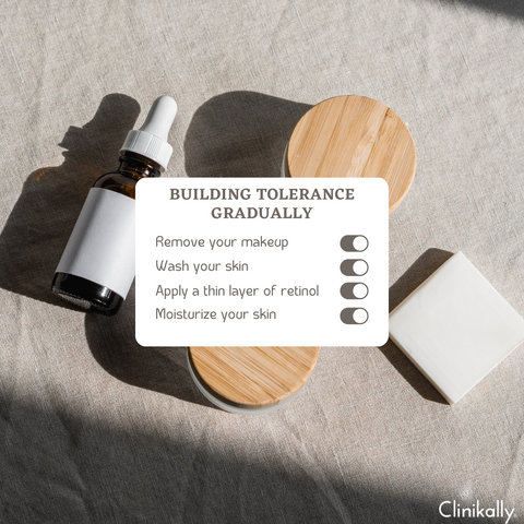 Building tolerance gradually