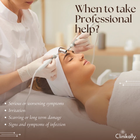 When to take professional help