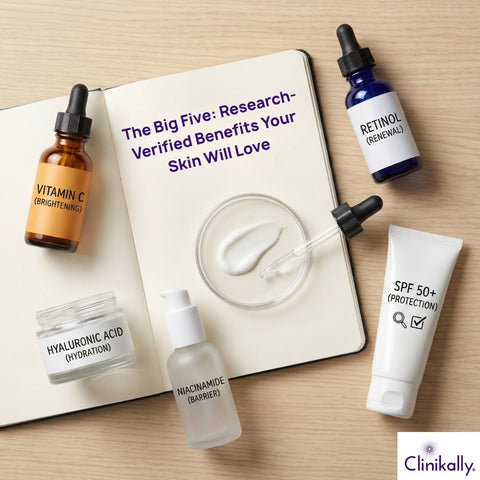 The Big Five: Research-Verified Benefits Your Skin Will Love