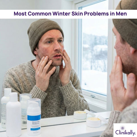 Common Winter Skin Problems in Men