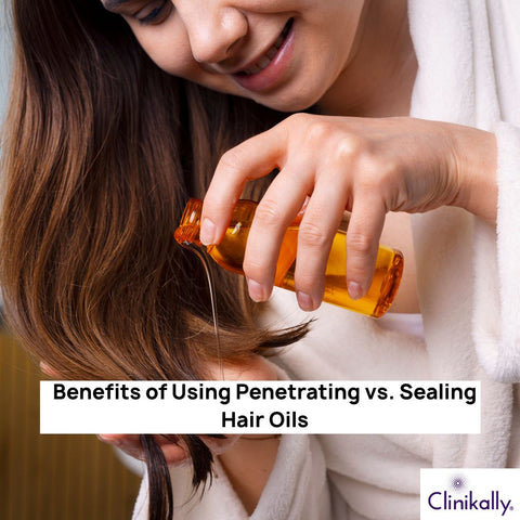 Benefits of Using Penetrating vs. Sealing Hair Oils