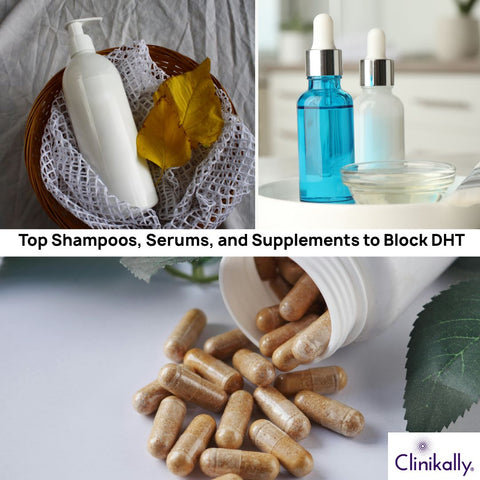 Top Shampoos, Serums, and Supplements to Block DHT