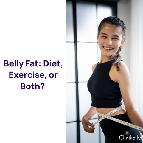 Belly Fat: Diet, Exercise, or Both?