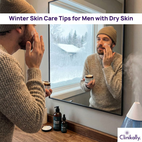 Winter Skincare Routine for Men with Dry Skin