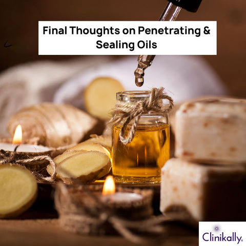 Final Thoughts on Penetrating & Sealing Oils
