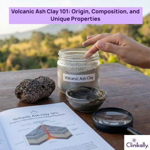 Volcanic Ash Clay 101: Origin, Composition, and Unique Properties