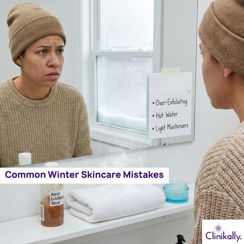 Common Mistakes in Winter Skincare