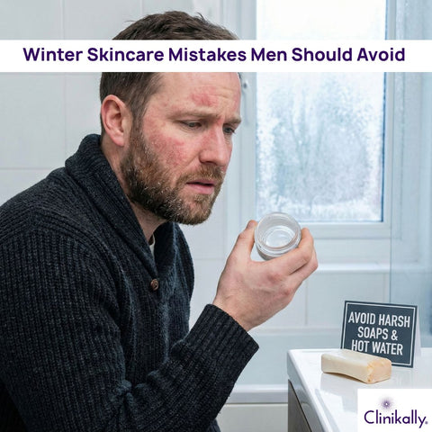 Common Winter Skincare Mistakes Men Make