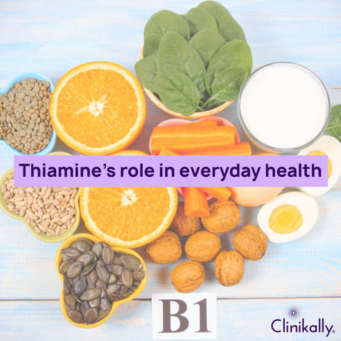 Thiamine’s role in everyday health