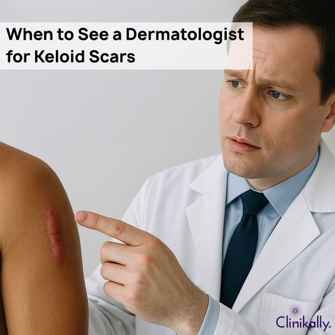 When to See a Dermatologist for Keloid Scars