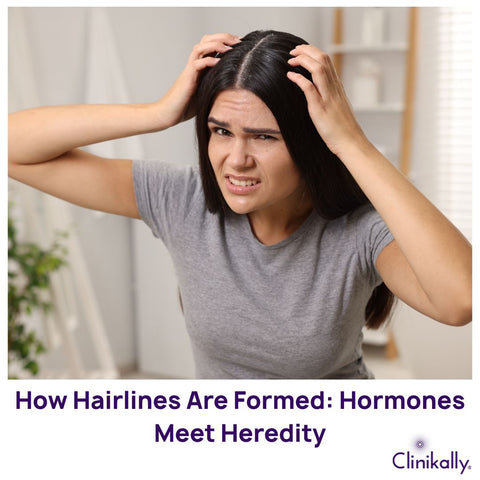 How Hairlines Are Formed: Hormones Meet Heredity