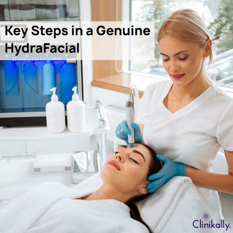 Key Steps in a Genuine HydraFacial