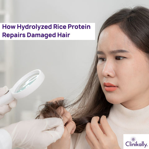 How Hydrolyzed Rice Protein Repairs Damaged Hair