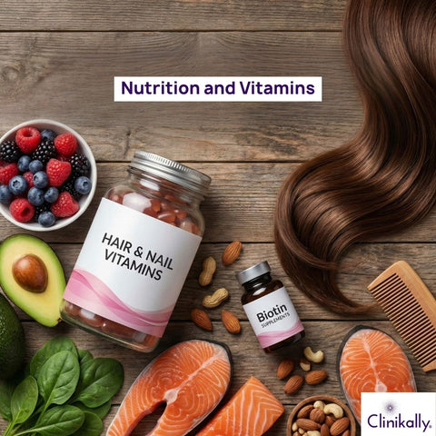 Nutrition and Vitamins: Fuel for Healthy Strands