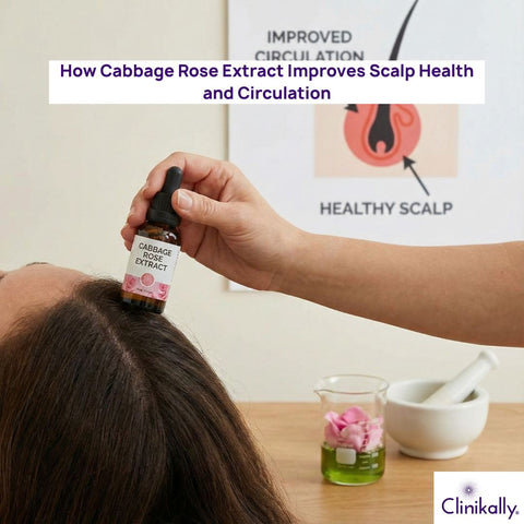 How Cabbage Rose Extract Improves Scalp Health and Circulation