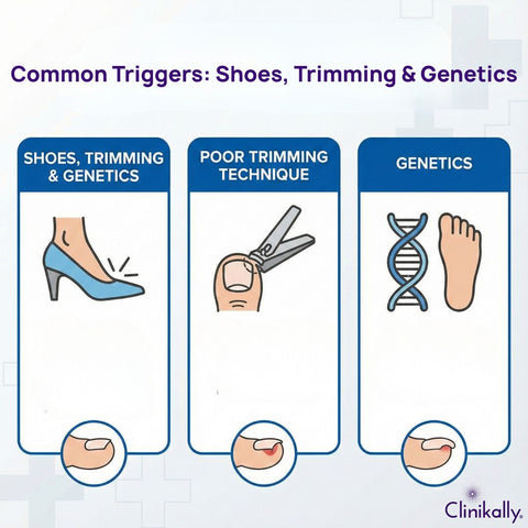 Common Triggers: Shoes, Trimming & Genetics