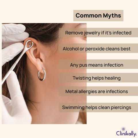 Myths About Piercing Infections