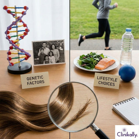 Genetic and Lifestyle Factors That Influence Hair Health