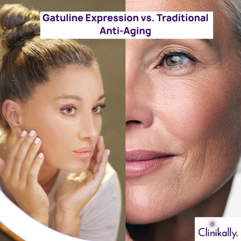 Gatuline Expression vs. Traditional Anti-Aging