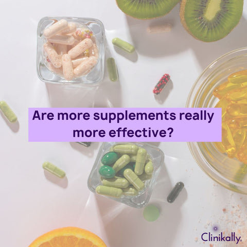 Are more supplements really more effective?