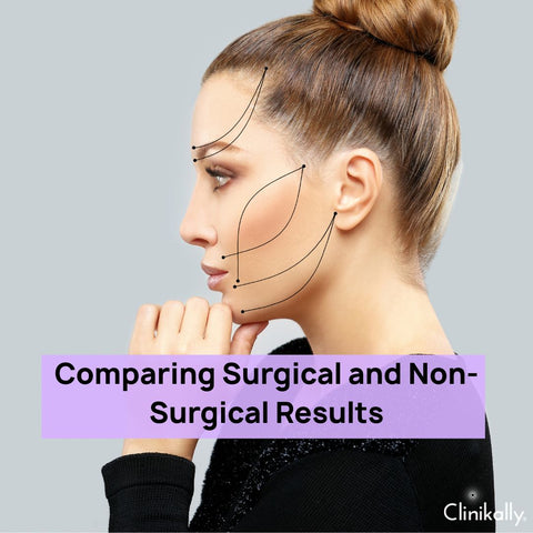 Comparing Surgical and Non-Surgical Results
