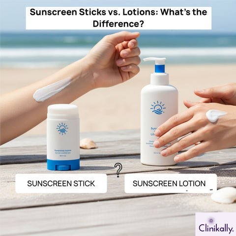 Sunscreen Sticks vs. Lotions