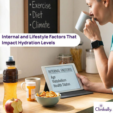 Internal and Lifestyle Factors That Impact Hydration Levels