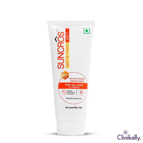 Suncros Matte Finish Soft SPF 50+
