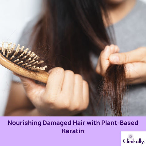 Nourishing Damaged Hair with Plant-Based Keratin