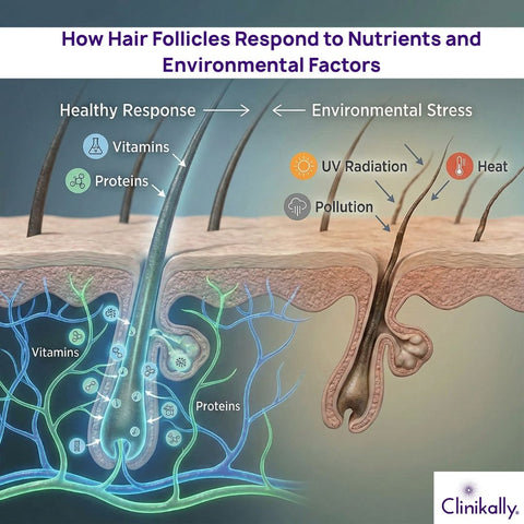 How Hair Follicles Respond to Nutrients and Environmental Factors
