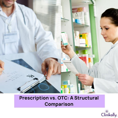 Prescription vs. OTC: A Structural Comparison