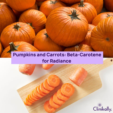 Pumpkins and Carrots: Beta-Carotene for Radiance