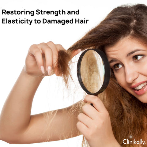 Restoring Strength and Elasticity to Damaged Hair