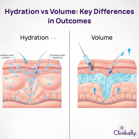 Hydration vs Volume: Key Differences in Outcomes